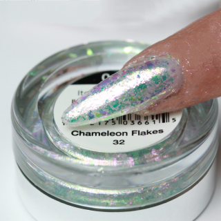 Cre8tion Nail Art Chameleon Flakes, 0.5g, CF32, 1101-0654 